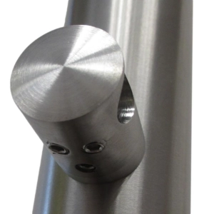 Słupek Łączeniowy Ø 42,4 x 1060 mm 2 x 5 Uchwytów Osiowych Ø 12 mm AISI 304 Balustrada Poręcz